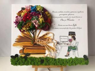 Tablou canvas cu licheni pentru Sefa