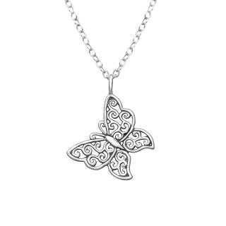 Colier Argint 925- Butterfly W.