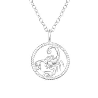 Colier Argint 925- Semn Zodiacal Scorpion