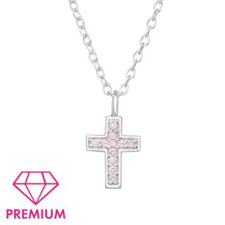 Colier  Copii Argint 925 -  Cruciulita Premium