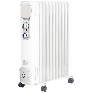 Calorifer electric cu ulei Strend Pro NSC-A1, 3 trepte de putere, 2500 W, 11 elementi