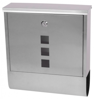 Cutie postala, loc ziar, inox, 31x10x34 cm Strend Pro