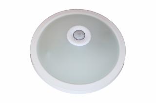 Plafoniera cu senzor de miscare 360 grade no-vo  2xe27 si kit emergenta