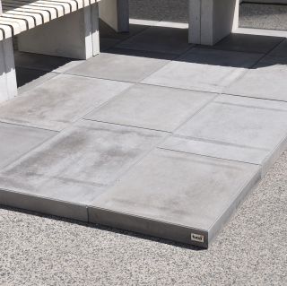 Set 12 Pavele din beton Tuozi cu finisaj fin pentru bucatarii de vara, alei, terase