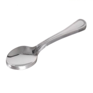 Set 6 lingurite pentru desert, Quttin Antartica , otel inoxidabil, 14.6x3.4x1cm