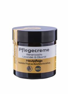 Crema organica de ingrijire a pielii cu ceara de albine 50g