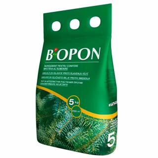 Biopon Ingrasamant pentru conifere anti-ingalbenire 5 kg