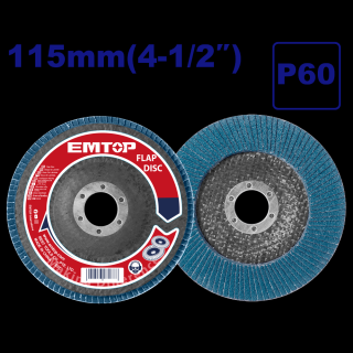 Disc abraziv cu lame de zirconiu 115mm, P60