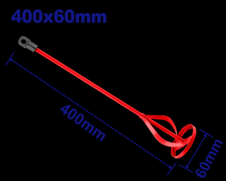 Paleta pentru mixer 400mm