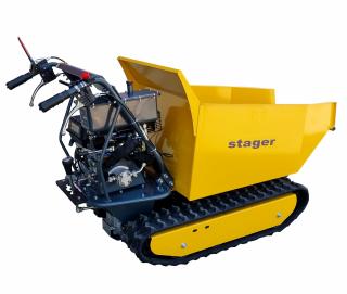 Stager RMT500S roaba cu motor termic 6.5CP, 500kg, senile