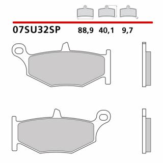 Placute frana fata brembo sinter 07SU32SP