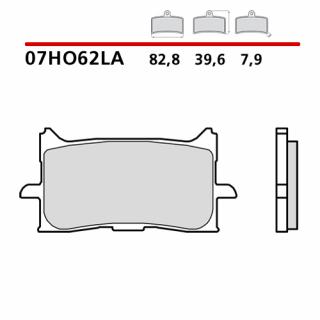 Placute Frana Fata CRF 1000 Brembo 07HO62LA