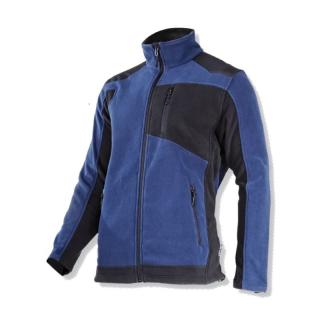 JACHETA POLAR CU INTARITURA   BLEUMARIN - 2XL