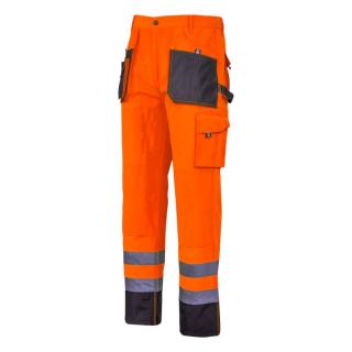 PANTALON REFLECTORIZANT INTARIT   PORTOCALIU - 2XL