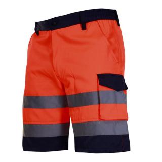 PANTALON REFLECTORIZANT SCURT   PORTOCALIU - 2XL