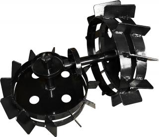Set roti metalice, 42 cm, pentru motocultor MF360, Rotakt