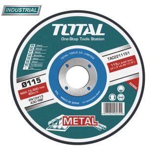 TOTAL - Disc debitare metale - 115mm