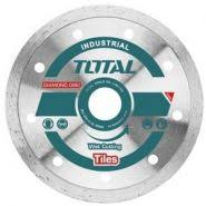 TOTAL - Disc diamantat continuu - ceramica - umed - 125mm (INDUSTRIAL)