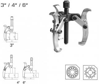 TOTAL - Extractor rulmenti cu 3 brate - 3 (INDUSTRIAL)