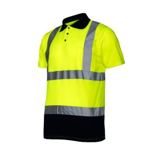 TRICOU REFLECTORIZANT POLO   VERDE - 3XL