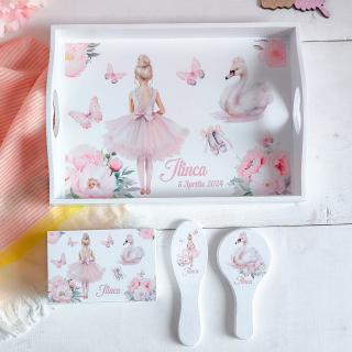 Balerina si Lebada - Tavita mot personalizata