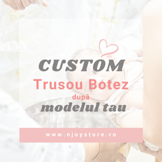 CUSTOM   Trusou botez personalizat dupa modelul tau