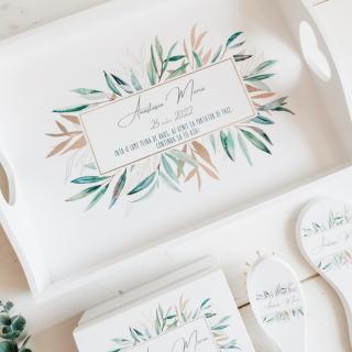 Olive branch - Tava mot   Tava mot personalizata   Set prima aniversare