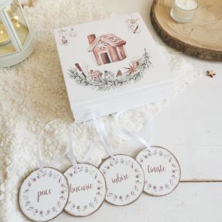 Set cadou   Set cadou Craciun   Cadou personalizat pentru doamna educatoare   Colectia Cozy Christmas