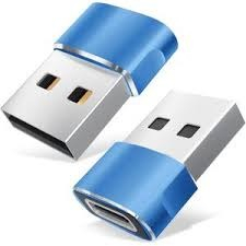 Adaptor mini USB tip C la USB, viteza rapida de transfer - Albastru