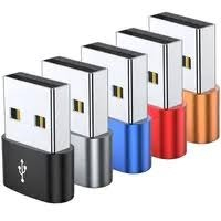 Adaptor mini USB tip C la USB, viteza rapida de transfer - culoare aleatorie