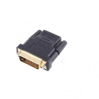 Adaptor mufa HDMI mama la mufa DVI-D 24+1 tata - Negru