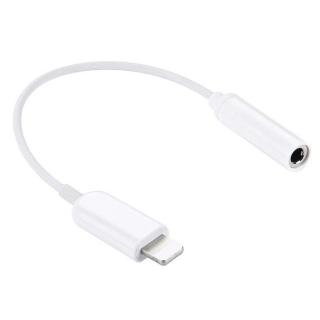 Adaptor USB-iphone - Jack 3.5mm, lungime 11 cm - Alb