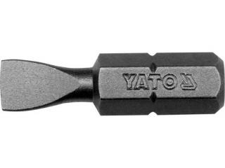 Bit profesional Yato 1 4  , 25mm, cap H6MM, HRC 58-62, realizat din otel forjat, cu acoperire anticoroziva