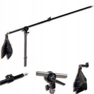 Brat macara extensibil de studio,special pentru luminile softbox,filet universal 1 4