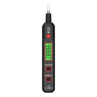 Creion tensiune, non-contact, tester diode, tester de tensiune, 147 mm, lanterna LED, negru