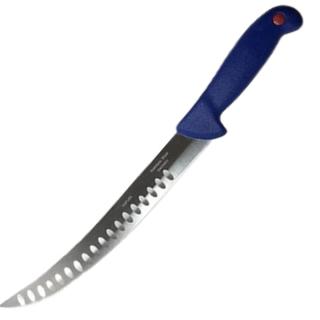 Cutit profesional de macelarie curbat pentru transat si degresat 38.5 cm