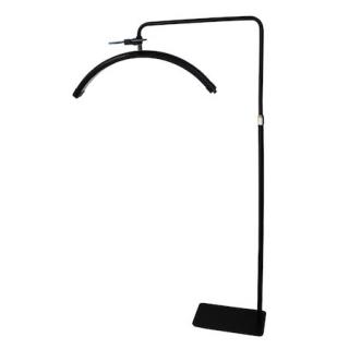 Lampa cosmetica profesionala Semiluna LED, inaltime maxima 180 cm,cu suport de telefon