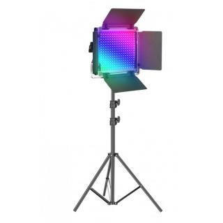 Panou Neweer RGB 450 LED,trepied 200 cm inclus,cabluri alimentare,gentuta transport