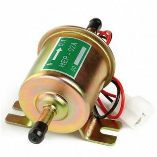 Pompa alimentare electrica, universala, filtru incorporatt, 12V, L: 145mm, fi 8mm, transfer benzina, diesel