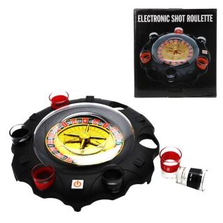 Ruleta electronica cu 6 pahare de shoturi, perfecta pentru diverse evenimente