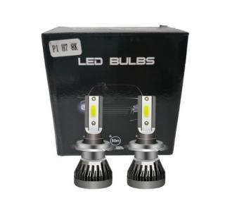 Set 2 becuri auto soclu H7, putere set 72W - 7600 lumeni