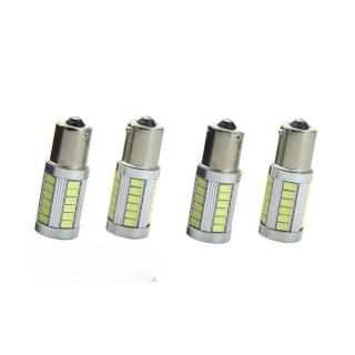 Set 4x Bec LED universal, auto BA15S, pentru bord, interior, numar, diverse