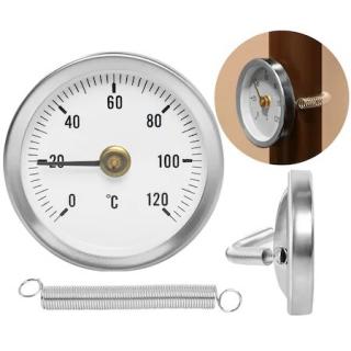 Termometru pentru conductele cu prindere,interval masurare 0-120 grade Celsius