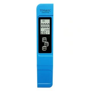Tester apa profesional 3in1,TDS,EC,temperatura - Albastru