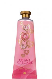 Crema hidratanta pentru maini, Heart Cascade, pink, 60 ml