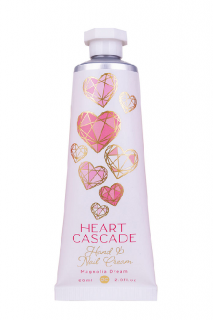 Crema hidratanta pentru maini, Heart Cascade, white, 60 ml