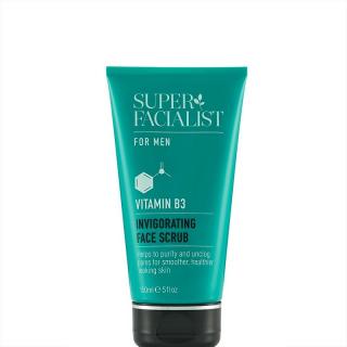 Exfoliant cu vitamina B3, Invigorating, pentru barbati, 150 ml