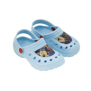 Papuci plaja tip clogs, Mickey Mouse, bleu, 28-29