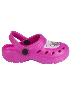 Papuci plaja tip clogs, Minnie Mouse Star, fuchsia, 30-31