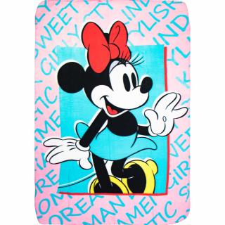 Patura Minnie Mouse Happy, 100x150 cm